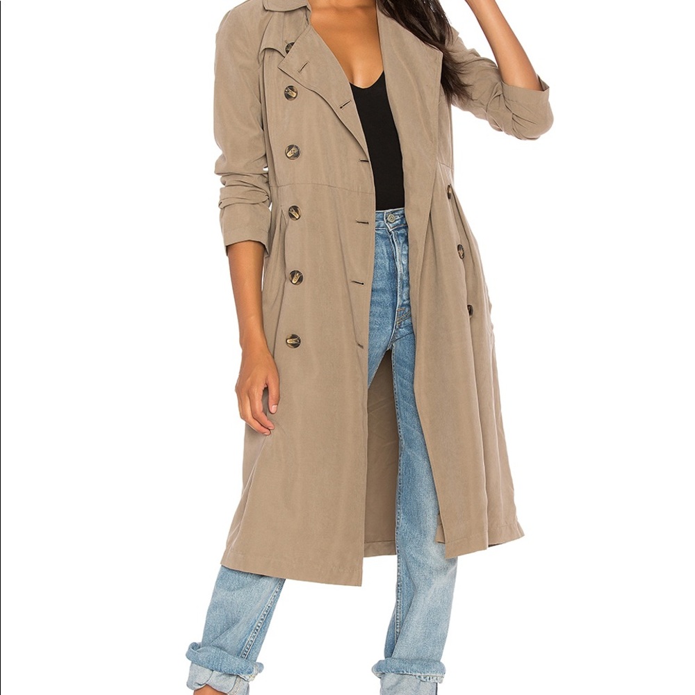 BB Dakota Stylish Trench Coat EUC